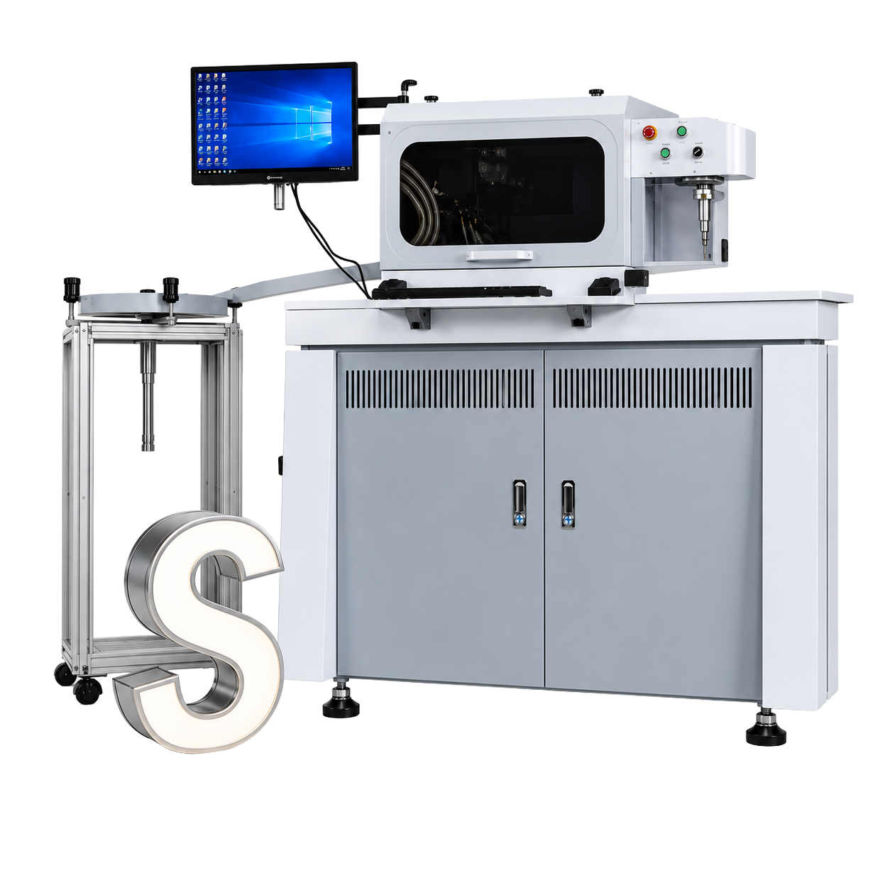 Automatic Channel Letter Bending Machine – 4-Axis CNC