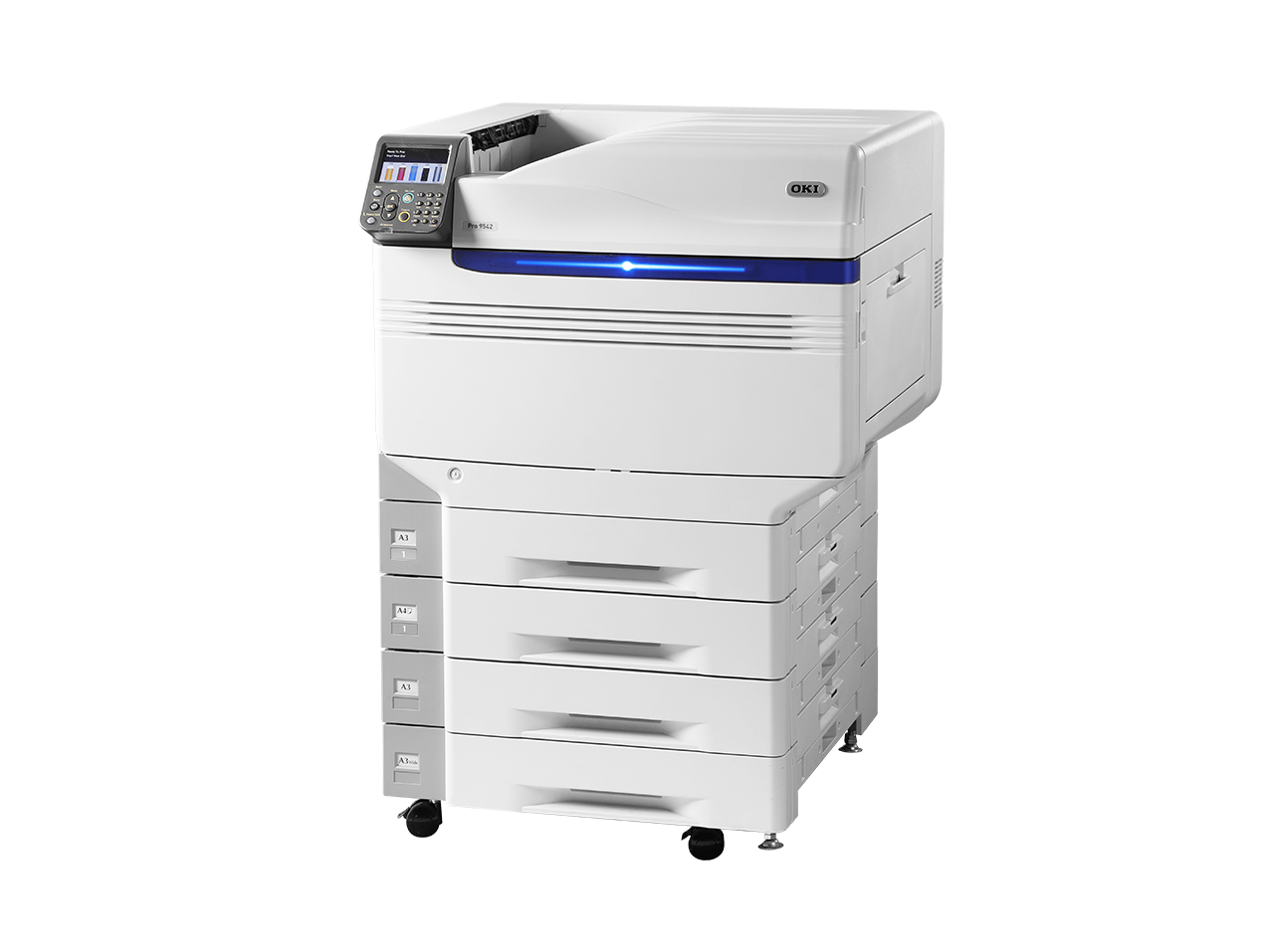 OKI Pro 9542 - Color Label and Pouches Printing Machine